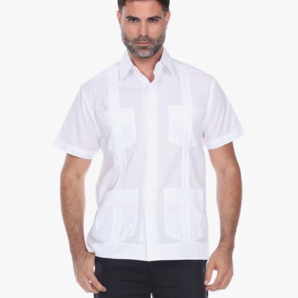 Mojito Collection Guayabera Shirt Large